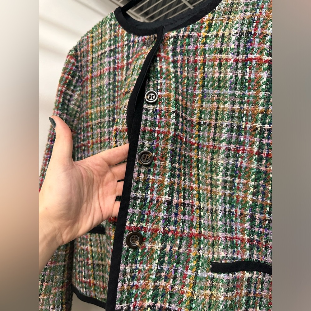 Ann Taylor Multicolored Jacket - image 1